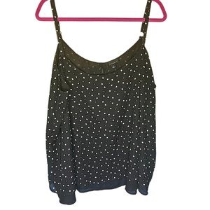 Torrid Size 3 layered heart detail tank